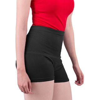 Foto 3 | Short Licra Negro para Mujer