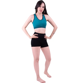 Foto 4 | Short Dahirim Store Negro para Mujer