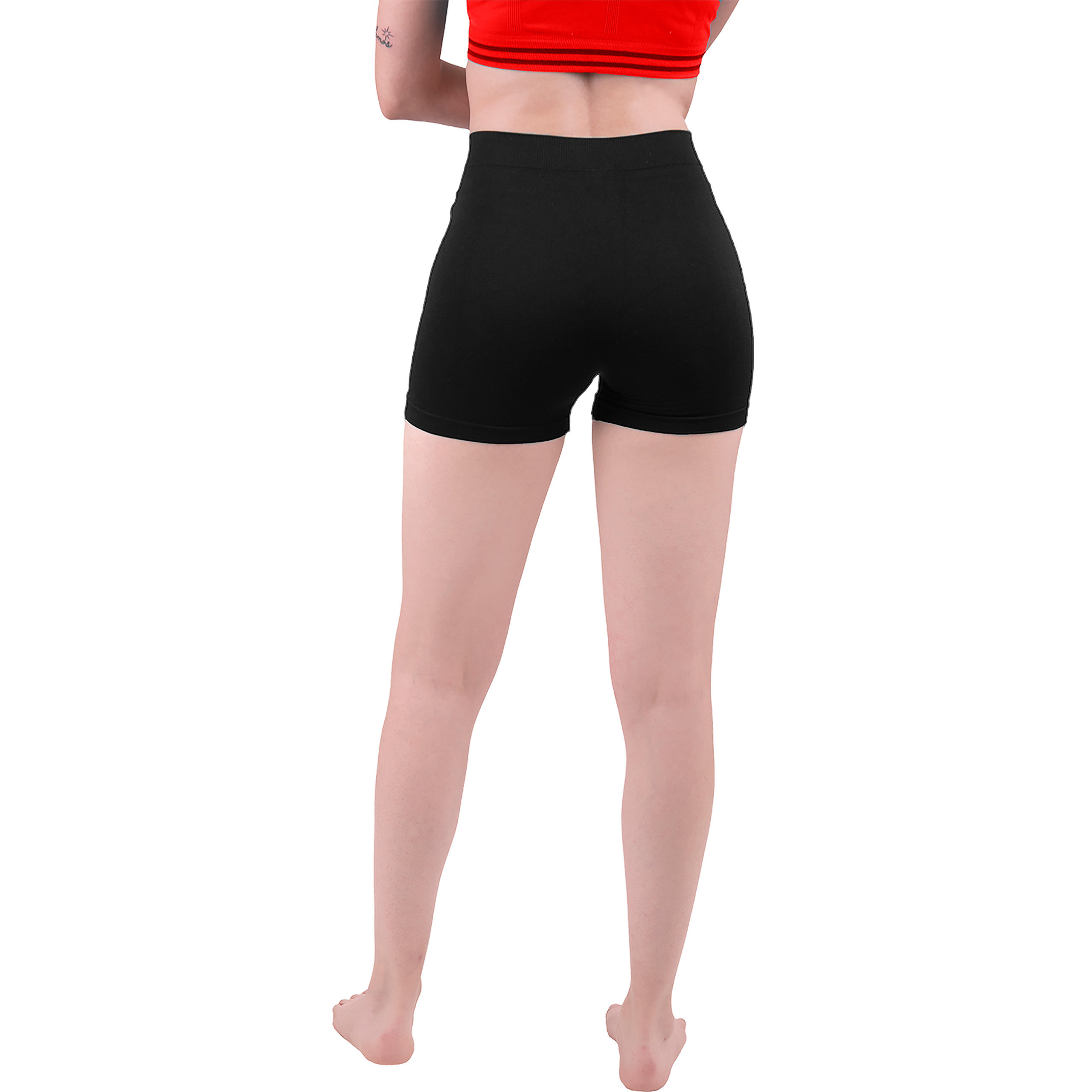 Foto 5 | Short Dahirim Store Negro para Mujer