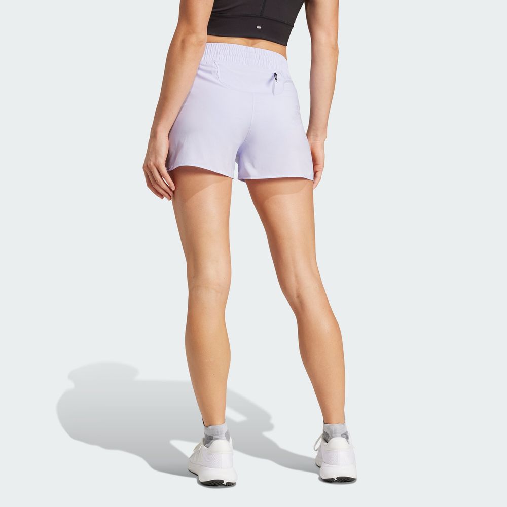 Foto 4 | Shorts Own The Run Adidas Violeta Mujer