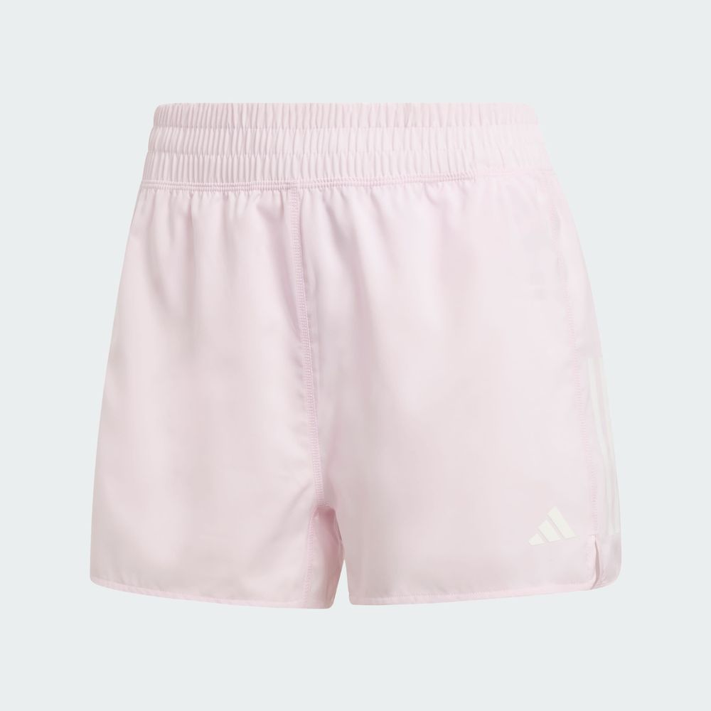 Foto 4 pulgar | Shorts Own The Run Adidas Rosa Mujer