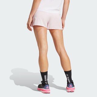 Foto 4 | Shorts Own The Run Adidas Rosa Mujer