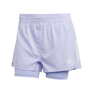 Foto 1 | Shorts 2 en 1 Adidas Violeta para Mujer