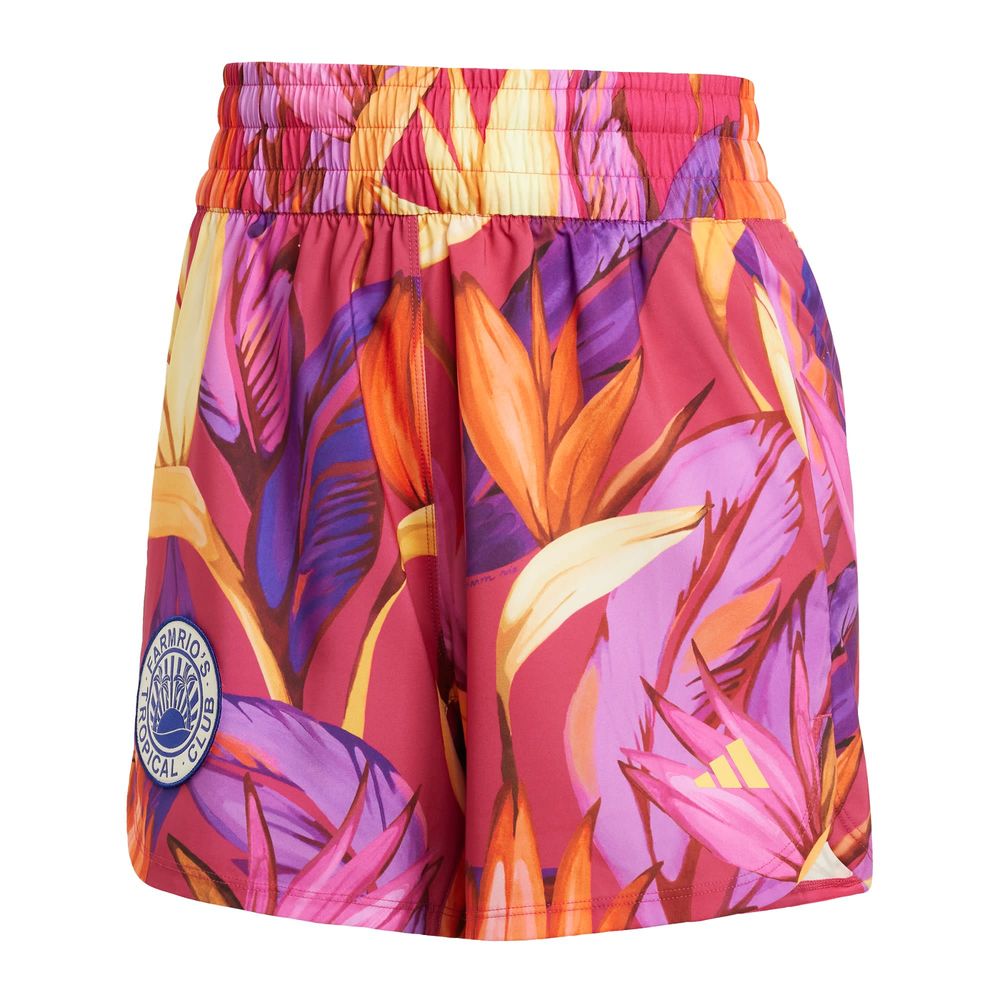 Shorts Pacer Adidas X Farm Rio Adidas Rosa Mujer