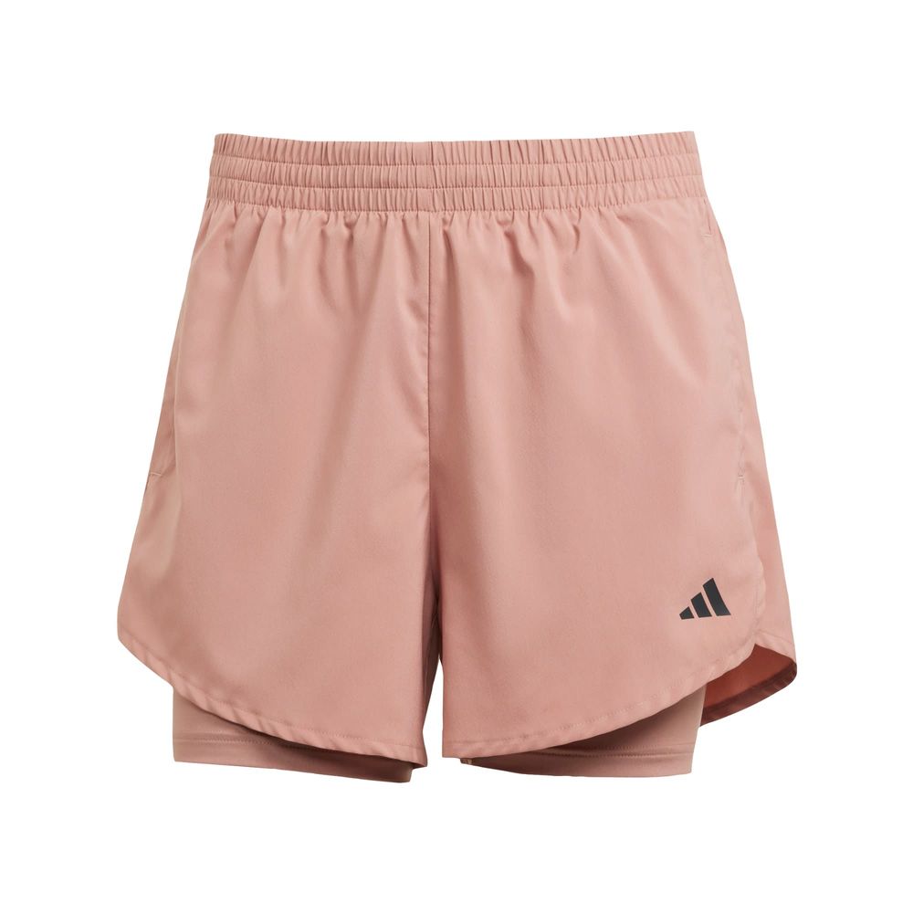 Foto 2 pulgar | Shorts Aeroready 2 En 1 Adidas Rosa Mujer
