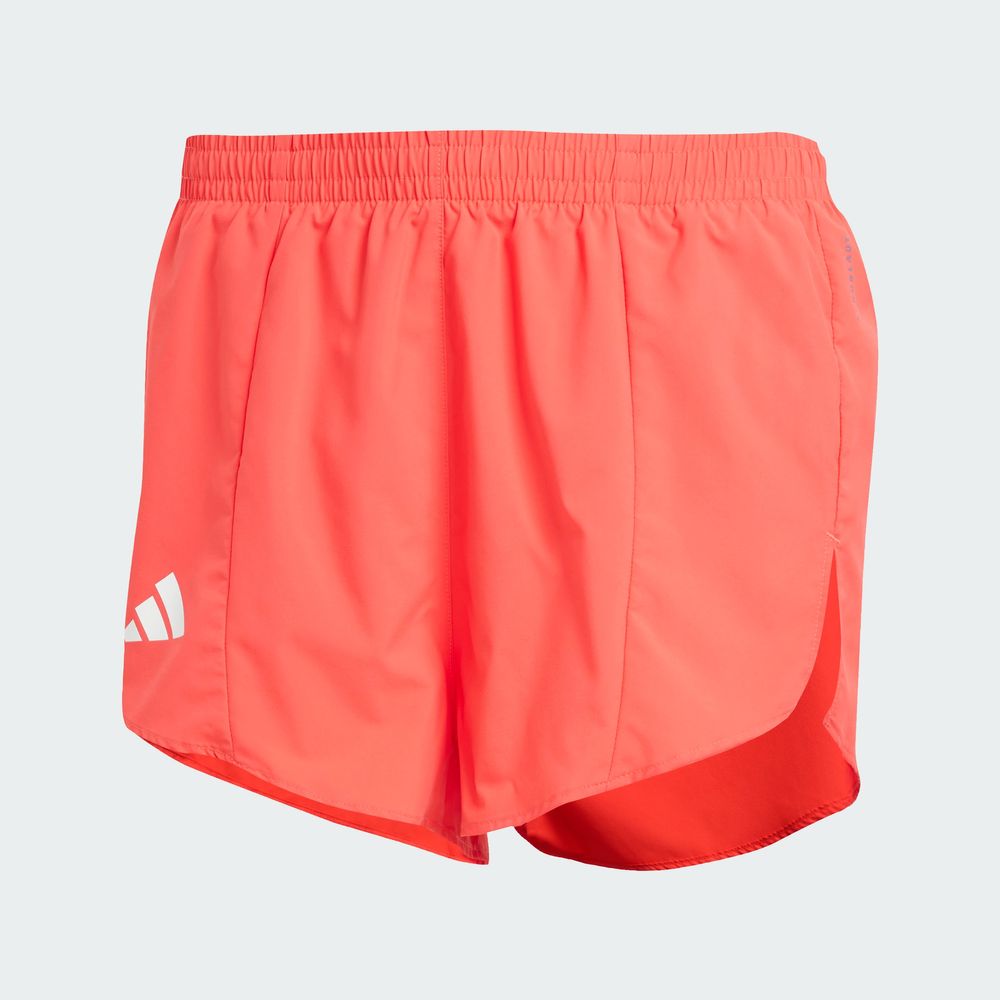 Foto 4 pulgar | Shorts De Running Adizero Essentials Adidas Rojo Mujer