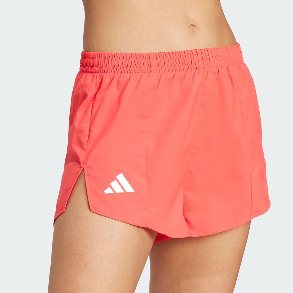 Foto 7 pulgar | Shorts De Running Adizero Essentials Adidas Rojo Mujer