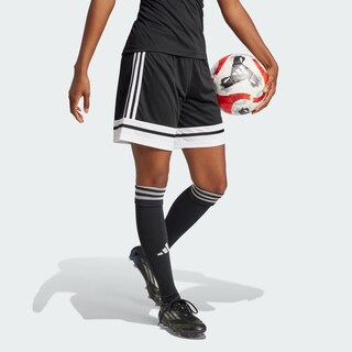 Foto 5 | Shorts Squadra 25 Adidas Negro Mujer