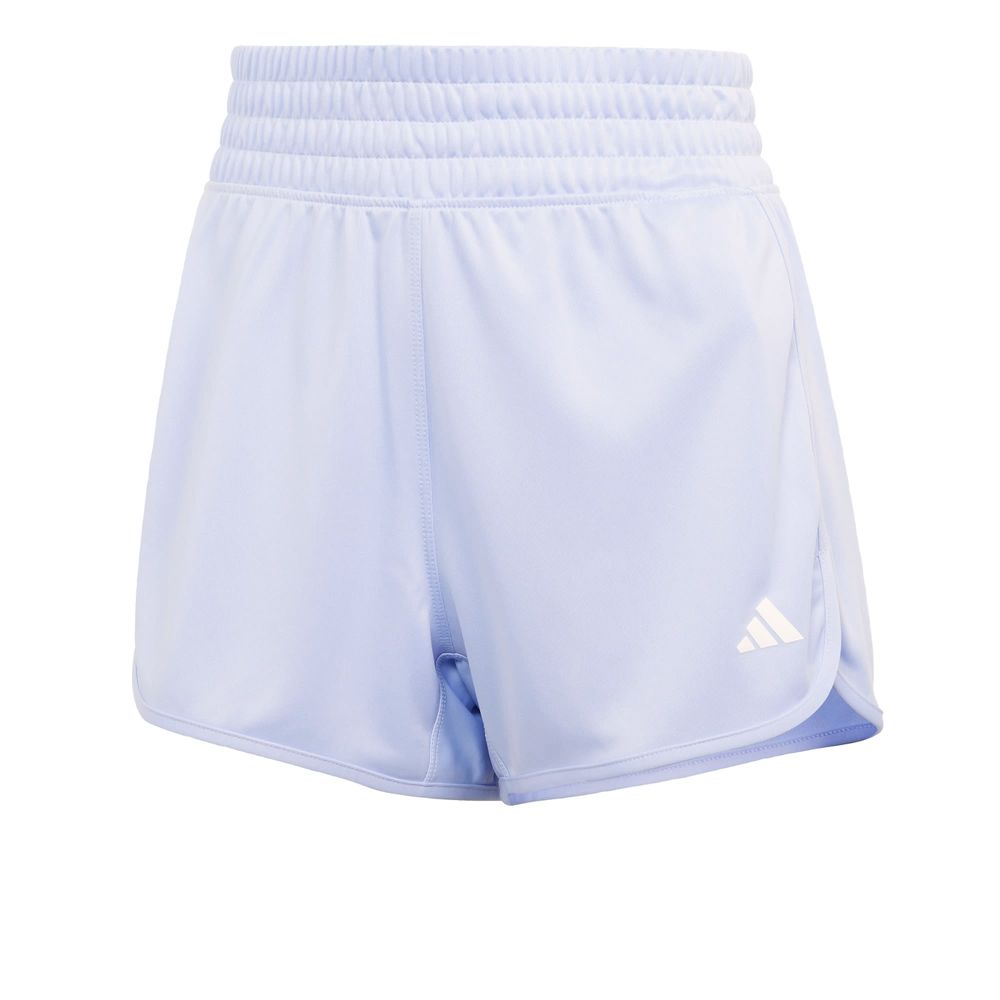Foto 2 pulgar | Shorts Pacer Essentials Tejidos Corte Alto Adidas Violeta para Mujer