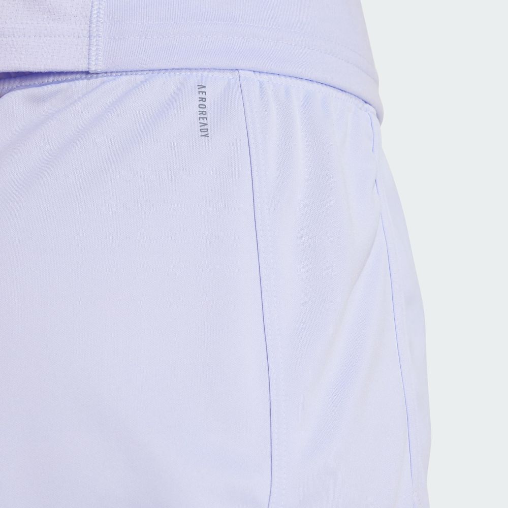 Foto 7 pulgar | Shorts Pacer Essentials Tejidos Corte Alto Adidas Violeta para Mujer
