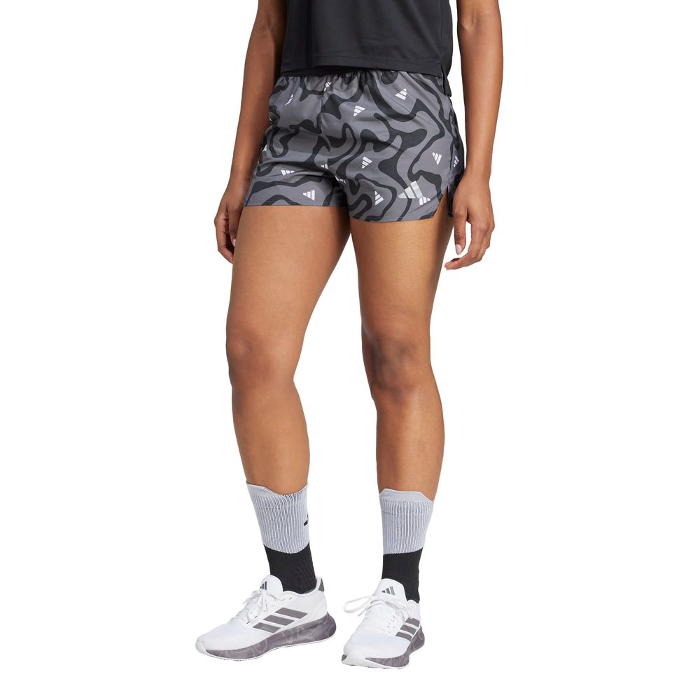 Foto 3 pulgar | Run It Bl Sho W Adidas Negro Mujer