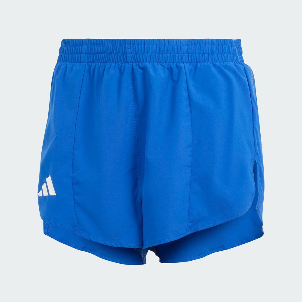 Foto 4 pulgar | Shorts De Running Adizero Essentials Adidas Azul Mujer
