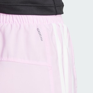 Foto 7 | Shorts Pacer Training 3 Franjas Tejidos Corte Alto Adidas Violeta Mujer