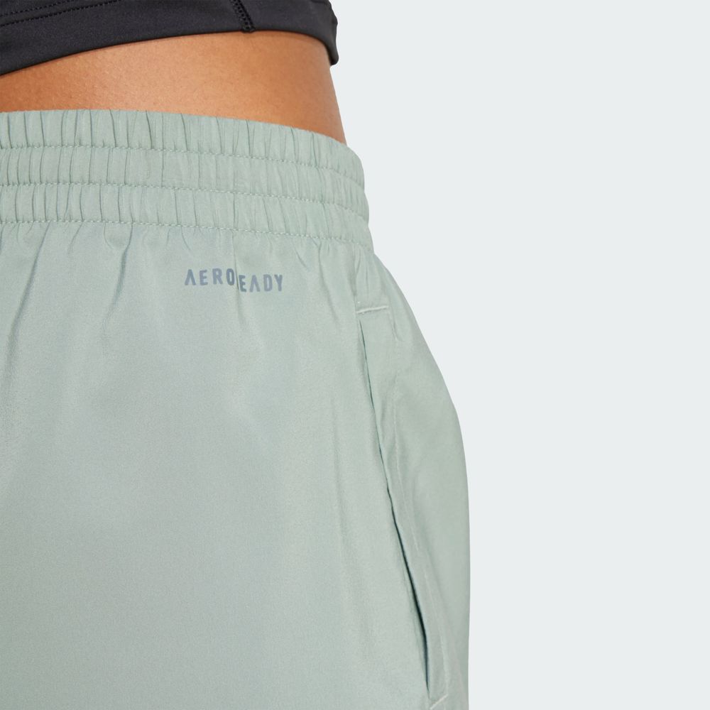 Foto 7 pulgar | Shorts Aeroready 2 En 1 Adidas Verde Mujer