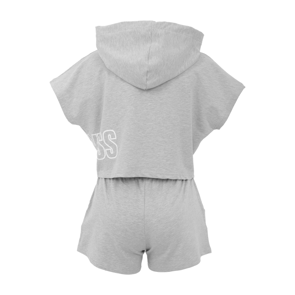 Foto 8 pulgar | Conjunto Short Y Chaleco Deportivo K-swiss Yogi Gris Para Mujer