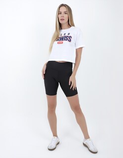 Foto 1 | Short Deportivo K-swiss Lifterbike Negro Para Mujer