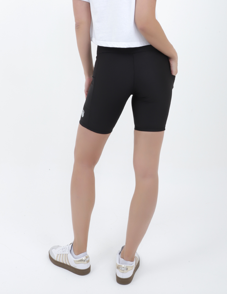 Foto 4 pulgar | Short Deportivo K-swiss Lifterbike Negro Para Mujer