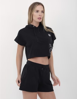 Foto 2 | Short Y Chaleco Deportivo K-swiss Yogi Negro para Mujer