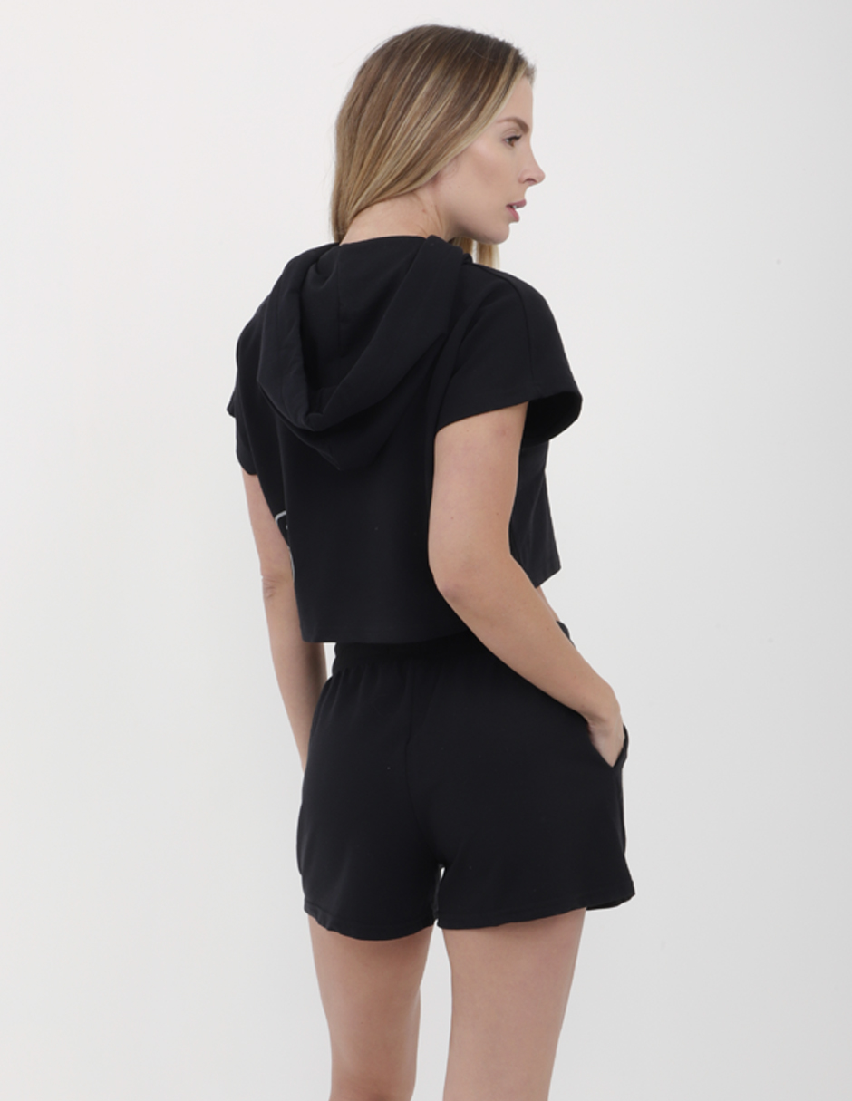 Foto 5 pulgar | Short Y Chaleco Deportivo K-swiss Yogi Negro para Mujer