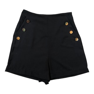 Foto 1 | Short Para Dama Color Negro Erivel