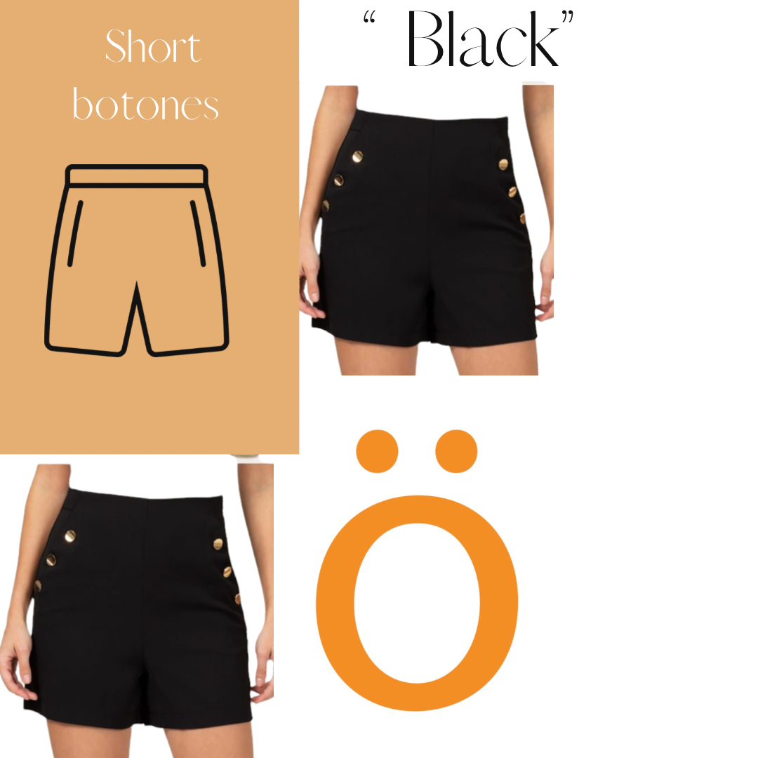 Foto 6 | Short Para Dama Color Negro Erivel