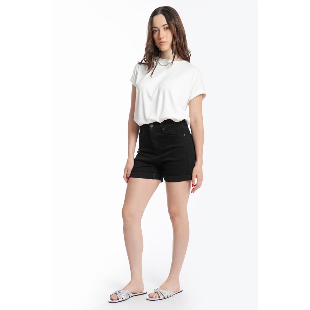 Foto 2 | Short De Tiro Alto /juvenil, 6878 (negro) Negro