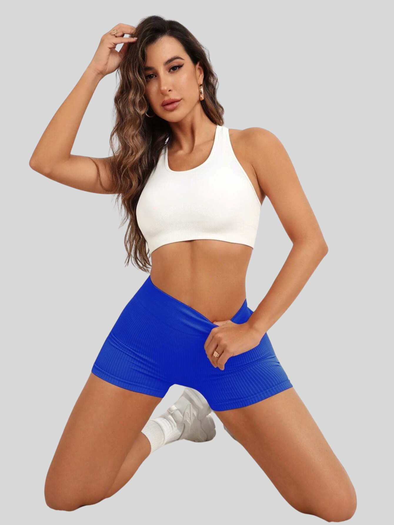 Foto 3 pulgar | Set De 2 Biker Short Mujer Unitalla Shores Deportivos Sh-045-px2 Variedad De Colores Dama Chores Gym