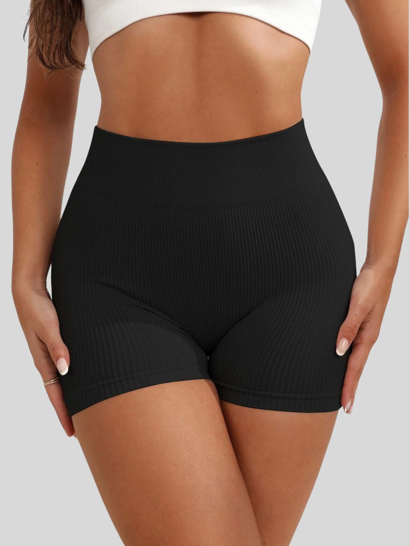 Foto 8 pulgar | Set De 2 Biker Short Mujer Unitalla Shores Deportivos Sh-045-px2 Variedad De Colores Dama Chores Gym