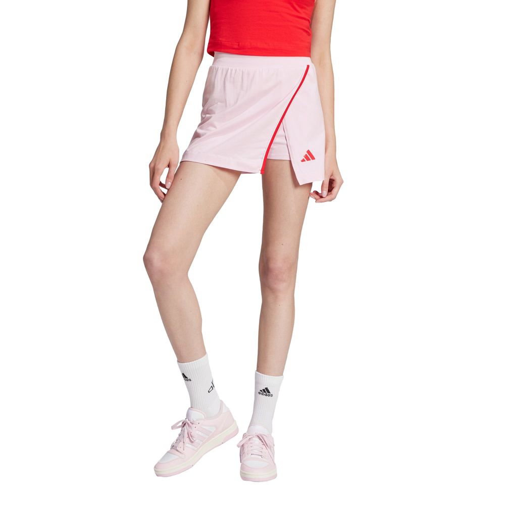 Foto 3 pulgar | Skort Adidas Rosa para Mujer