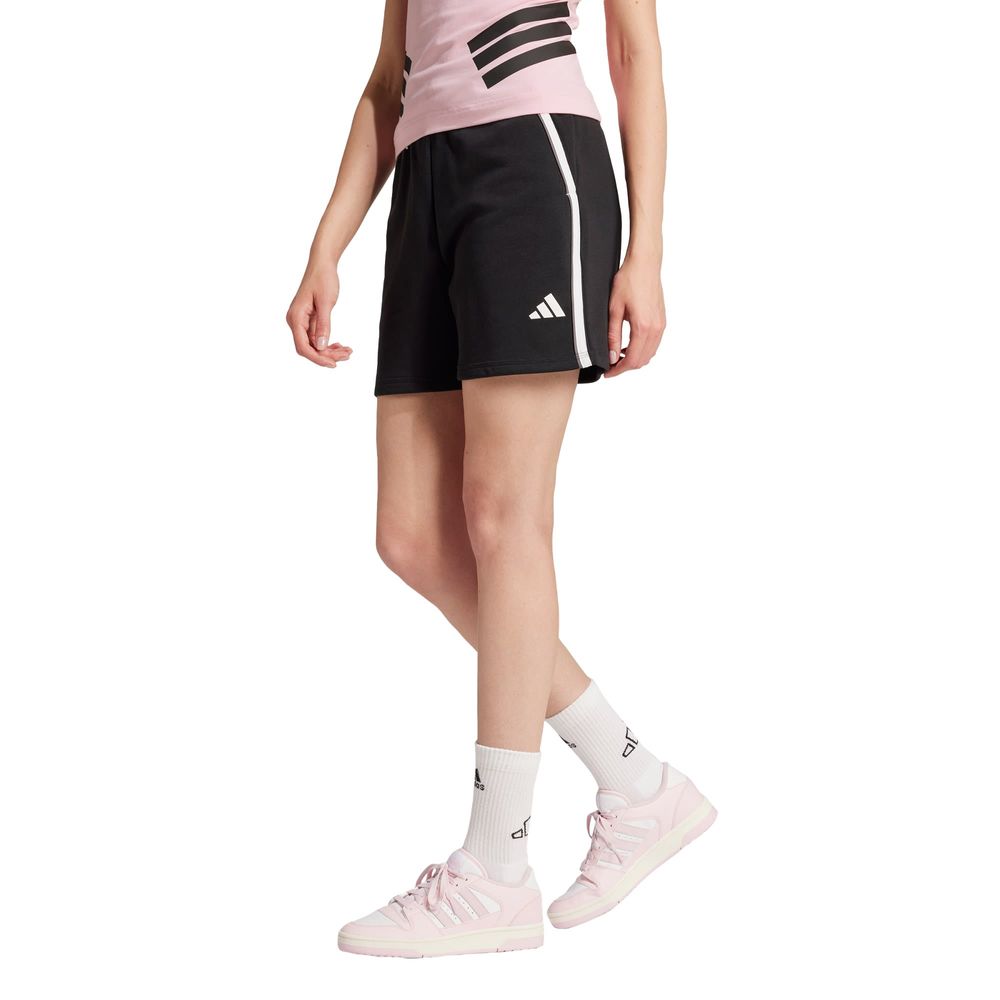 Foto 3 pulgar | Shorts Adidas Negros para Mujer