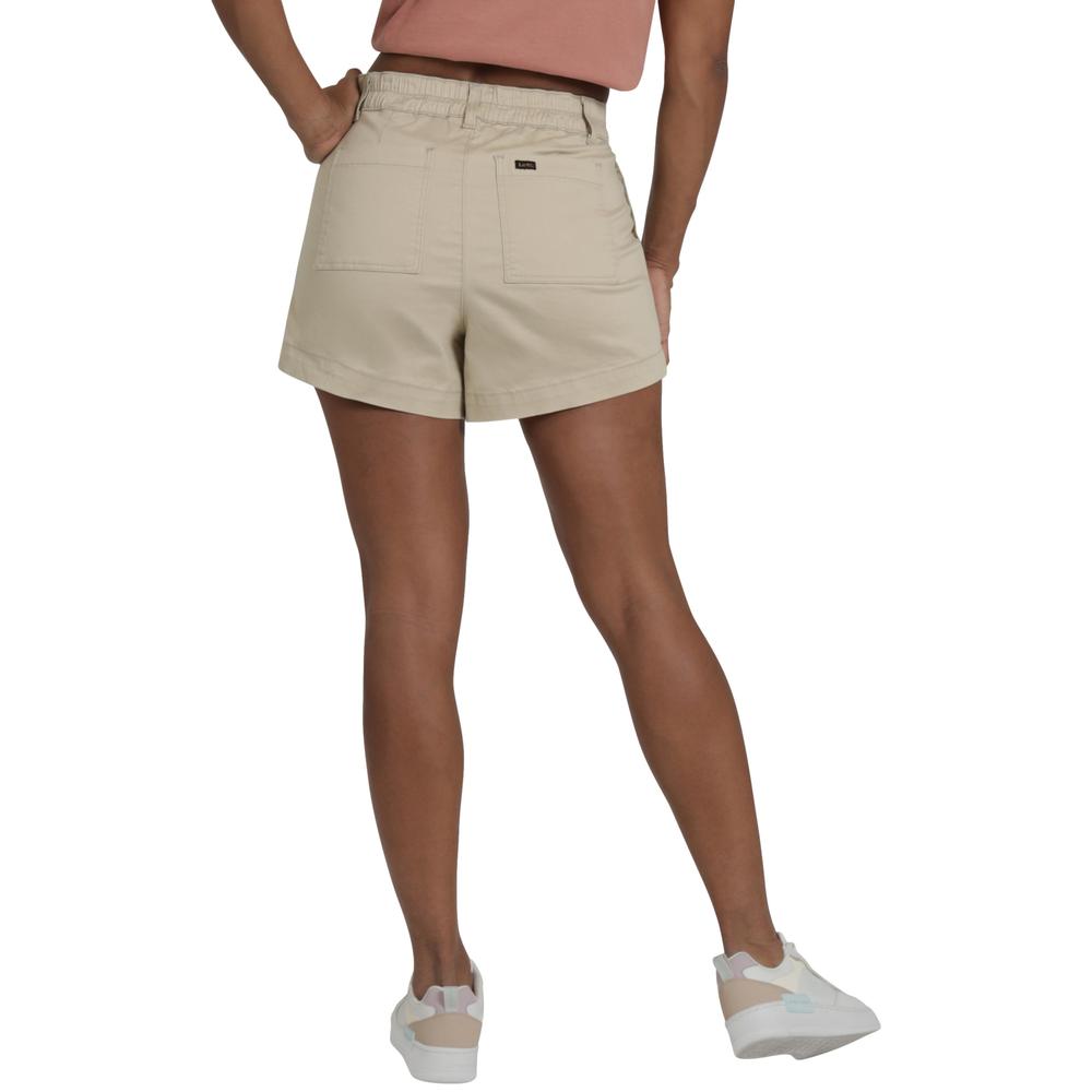 Foto 4 pulgar | Short Lee Mujer Quality Genuine Slim Fit 266 Amarillo