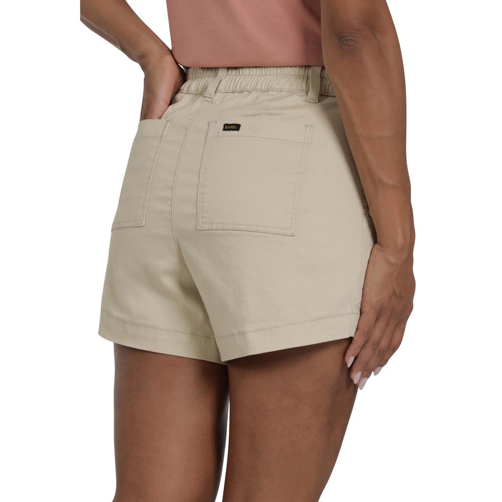 Foto 6 pulgar | Short Lee Mujer Quality Genuine Slim Fit 266 Amarillo