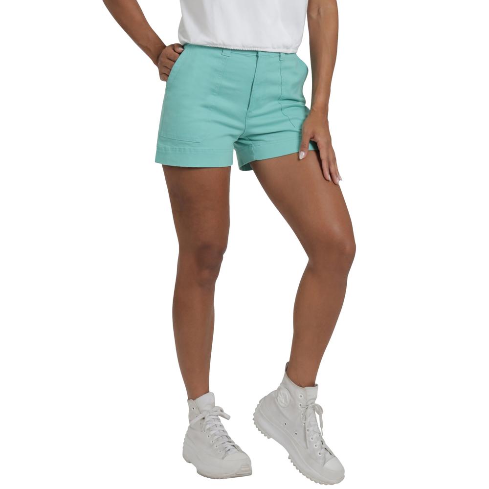 Foto 2 pulgar | Short Lee Mujer Quality Genuine Slim Fit 267 Verde