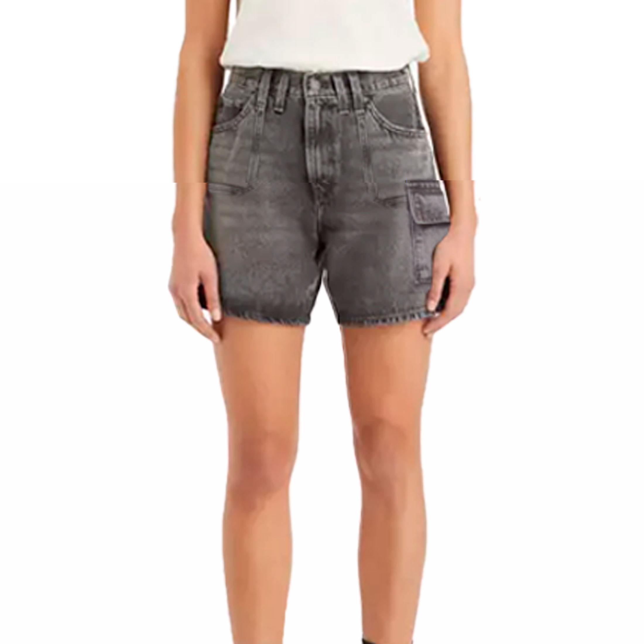 Foto 1 | Short Britos Jeans Mujer Mezclilla Gris 025539