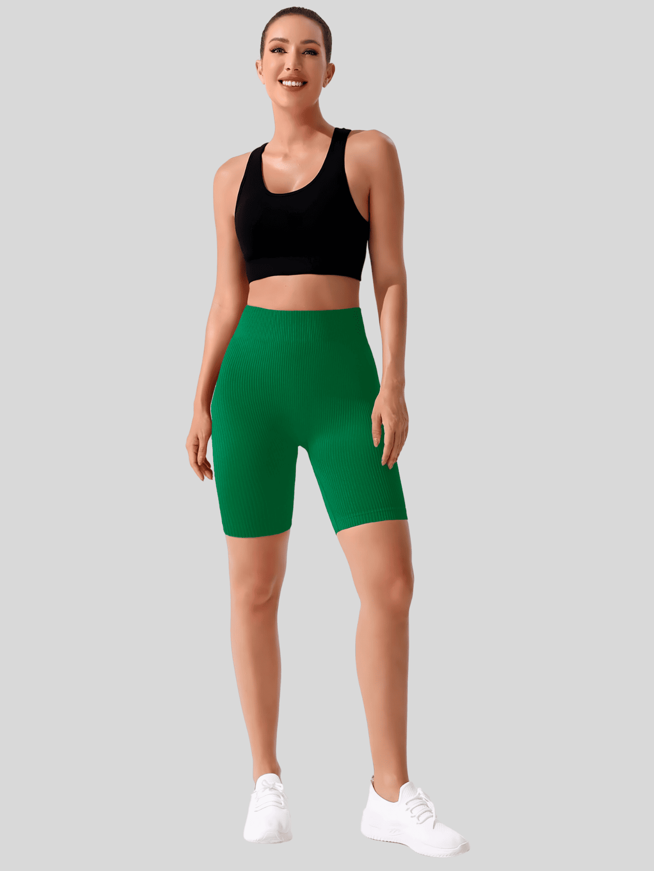 Foto 3 pulgar | Set de 2 Short Biker Sh-041-px2 para Mujer