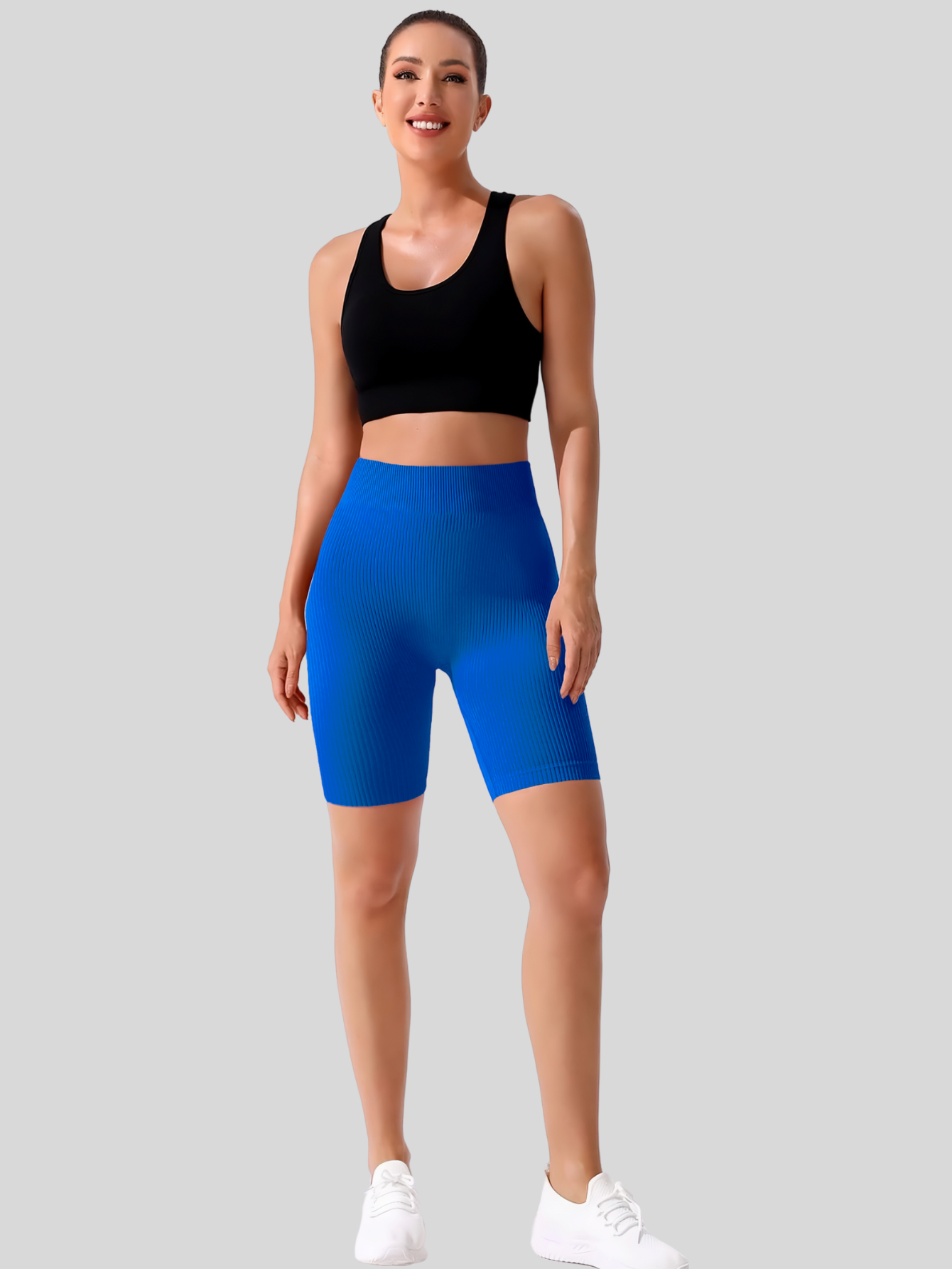 Foto 3 pulgar | Set de 2 Shorts Biker para Mujer Shores Deportivos Sh-041-px2
