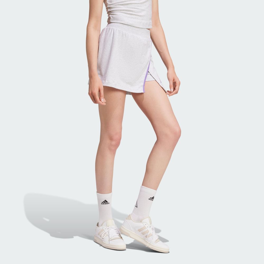 Foto 5 | Falda Essentials Adidas Gris Mujer