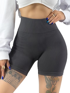 Foto 1 | Short Mujer Shores Deportivo Casual Sh-045 Gris Chort Push Up