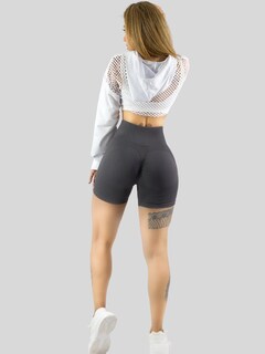 Foto 3 | Short Mujer Shores Deportivo Casual Sh-045 Gris Chort Push Up