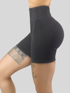 Foto 5 | Short Mujer Shores Deportivo Casual Sh-045 Gris Chort Push Up