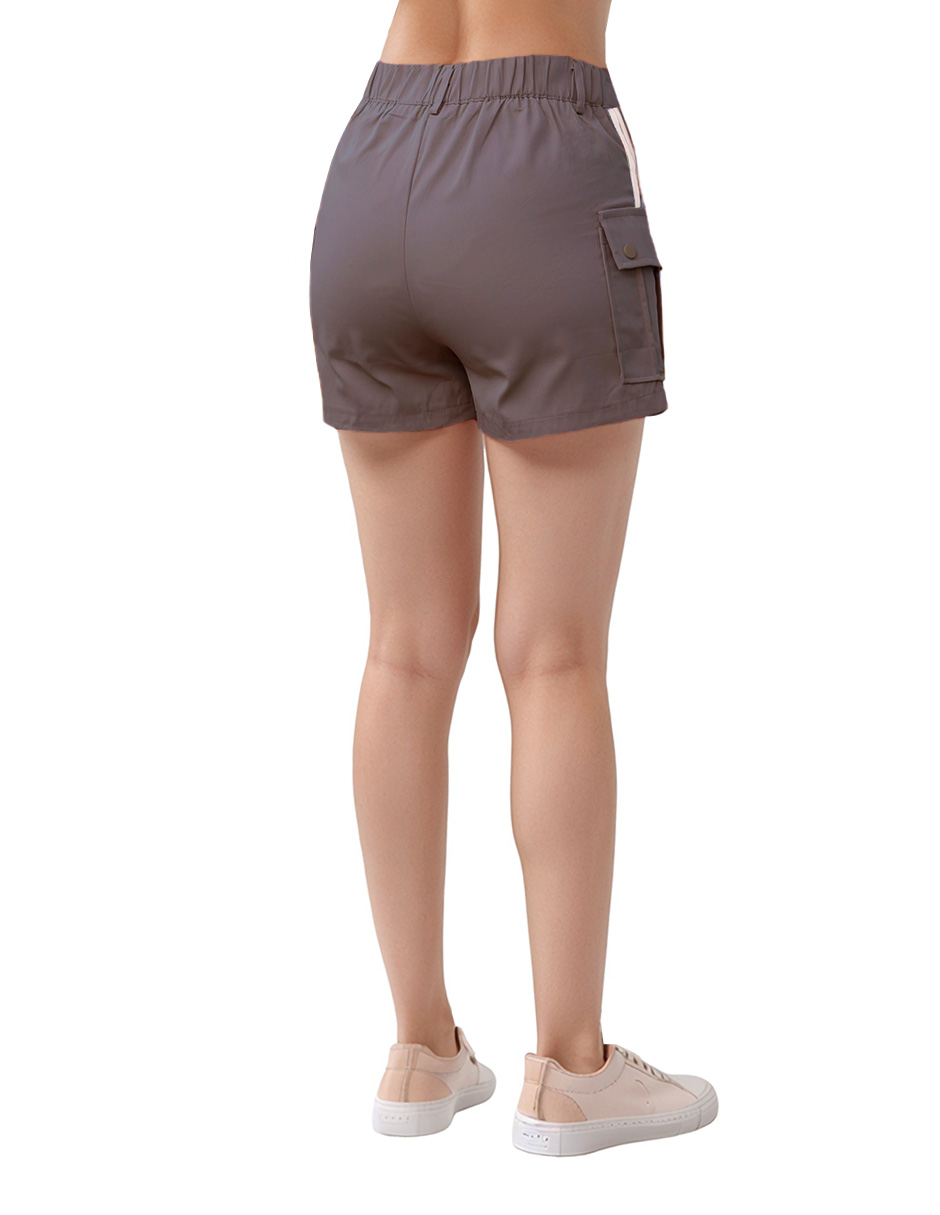 Foto 3 pulgar | Short Casual Modelo Cargo De Gabardina