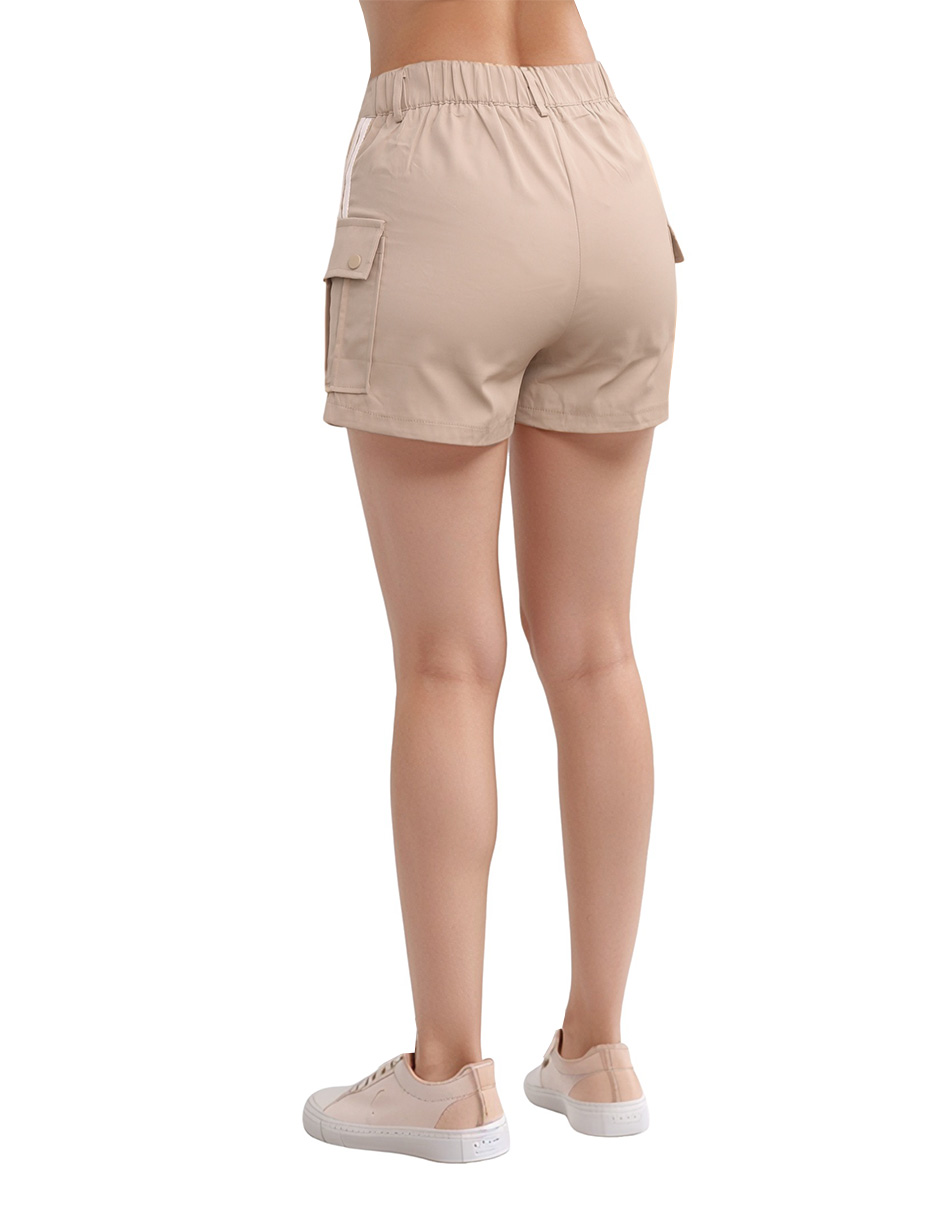 Foto 3 pulgar | Short Casual Modelo Cargo De Gabardina