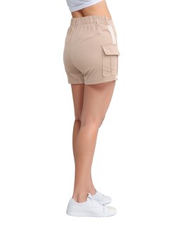 Foto 3 | Short Casual Modelo Cargo De Gabardina