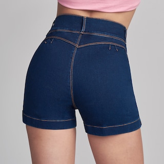 Foto 3 | Short Mujer Push Up Cintura Alta Stretch 6057stob