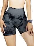 Biker Short Mujer Stretch Shore Dama Sh-063 Gris Oscuro Chores Gym Talle Alto