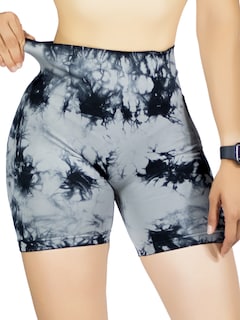 Foto 1 | Biker Short Mujer Stretch Shore Dama Sh-063 Gris Claro Chores Gym Talle Alto