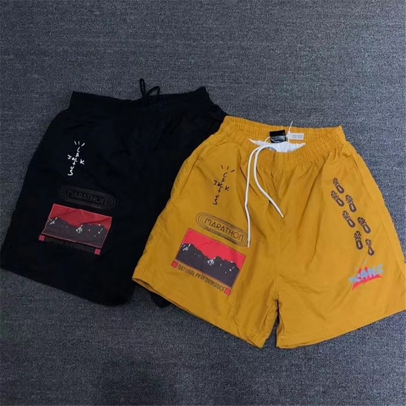 Foto 5 pulgar | Venta Internacional - Shorts Estampados Cactus Jack Para Hombres Y Mujeres (s)