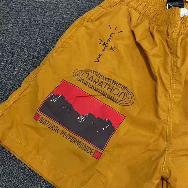 Foto 6 pulgar | Venta Internacional - Shorts Estampados Cactus Jack Para Hombres Y Mujeres (s)