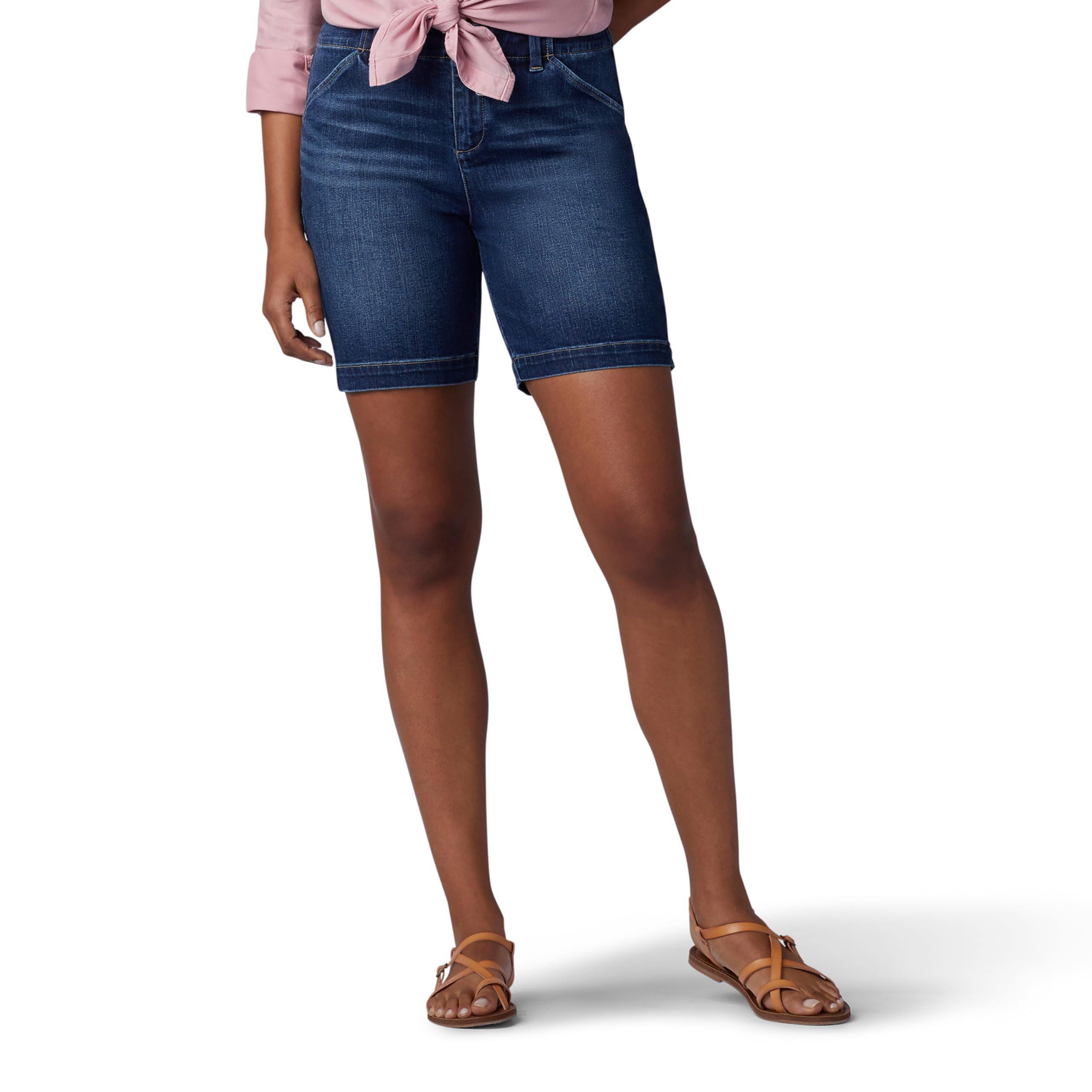 Pantalones Cortos Lee Legendary 7 Chino Expedition Para Mujer, Talla 20 - Venta Internacional.