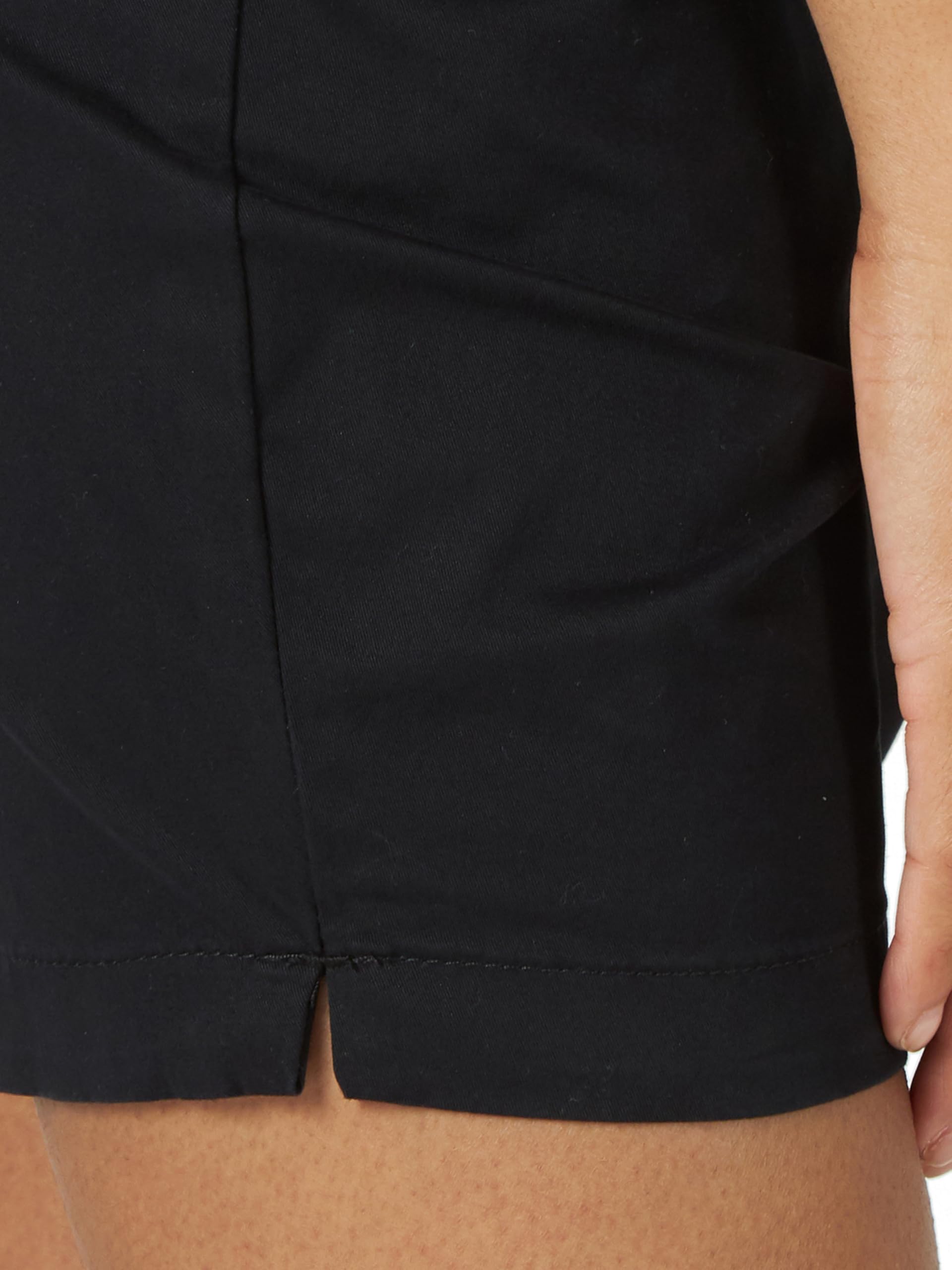 Foto 4 pulgar | Pantalones Cortos Lee Legendary 7 Chino Para Mujer, Talla 20, Color Negro - Venta Internacional.